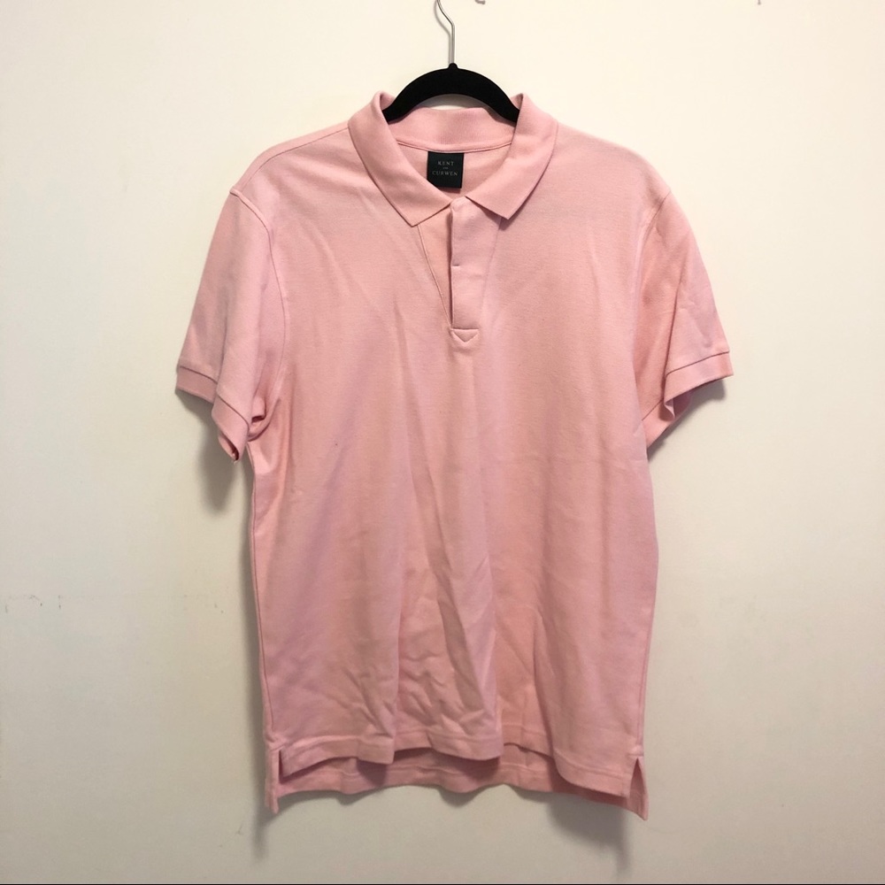 Kent and Curwn Pink Polo